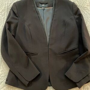 H&M Women's Black Blazer Jacket